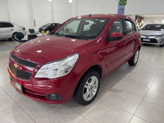 CHEVROLET AGILE 1.4 MPFI LTZ 8V FLEX 4P MANUAL CHEVROLET AGILE 1.4 MPFI LTZ 8V FLEX 4P MANUAL